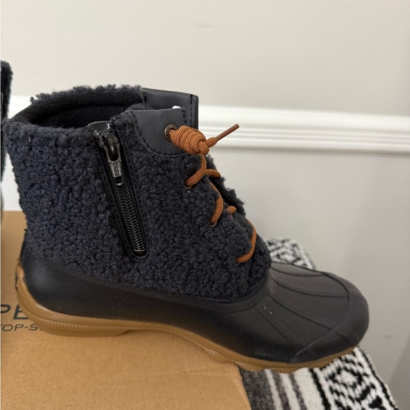 New NIB SPERRY SHERPA RAIN SNOW DUCK BOOTS 7 $89 - Picture 6 of 8
